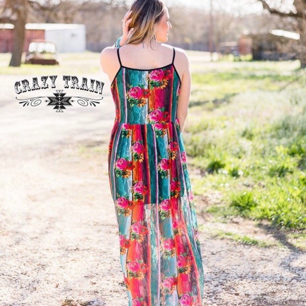 🌺✨FLORAL FALLS MAXI DRESS✨🌺